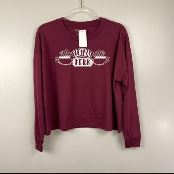 NWT L/S Friends Central Perk Tee - Picture 2 of 5